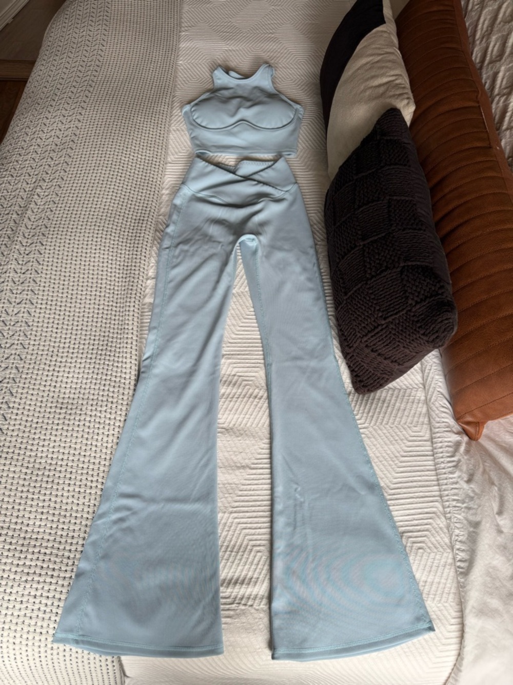 Light Blue Workout Set